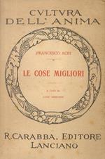 Le cose migliori. A cura di Luigi Ambrosini