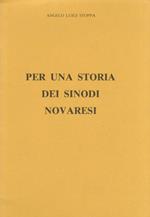 Per una storia dei sinodi novaresi