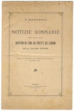 Notizie sommarie sopra alcuni insetti abitatori dei semi, dei frutti e dei legnami della Colonia Eritrea. Estratto dal Bullettino della R. Società Toscana di Orticoltura, anno XXXIX, 1904