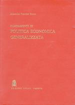 Fondamenti di politica economica generalizzata