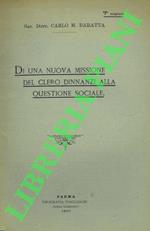 Di una nuova missione del clero dinnanzi alla questione sociale