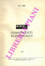 Catalogo componenti elettronici. AC.QQ. 1973