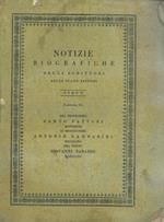 Del Professore Santo Fattori modonese. Di Monsignore Antonio Gambarini reggiano. Del conte Giovanni Paradisi reggiano