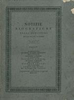 Di Monsignore Giuseppe Ritorni reggiano. Dell'Avvocato Giuseppe Candrini - Di Monsignore Giuseppe Baraldi. Di Paolo Cassiani - Del Cavaliere Michele Araldi - Del Cavaliere Lodovico Ricci - Di Giuseppe Jacopi - Di Lodovico Antonio Loschi modonesi