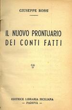 Il nuovo prontuario dei conti fatti