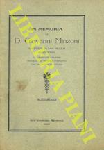 In memoria di D. Giovanni Minzoni Arciprete di San Nicolò in Argenta ex Cappellano Militare decorato di medaglia d'argento Cav. della Corona d'Italia