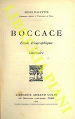 Boccace. Etude Biographique et Littéraire