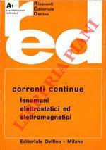 Correnti continue, fenomeni elettrostatici ed elettromagnetici