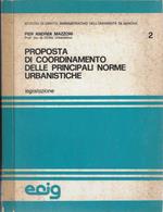 Proposta di coordinamento delle principali norme urbanistiche Vol II