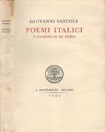 Poemi italici e canzoni di Re Enzio