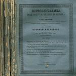 Giurisprudenza dell'Ecc.mo R.Senato di Genova ossia collezione delle sentenze pronunciate dal R.Senato di Genova. Vol.VI fasc.I, II, III, VI, VII, VIII, IX, X, XI anno 1843 serie terza