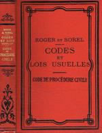 Codes et lois usuelles. Code de procedure civile