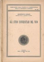 Gli studi universitari del Vico