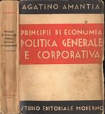 Principii di economia politica generale e corporativa