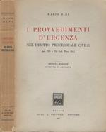 I provvedimenti d'urgenza nel Diritto Processuale Civile