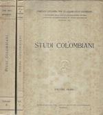 Studi Colombiani Volume Primo - Volume Terzo