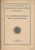 Il contenuto giuridico della Costituzione