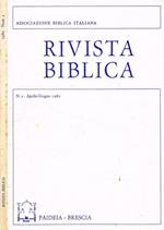 Rivista Biblica. Organo dell'Associazione Biblica Italiana. Anno XXVIII n.2, aprile-giugno 1980