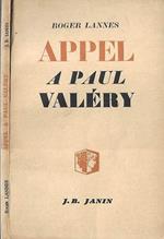 Appel a Paul Valéry