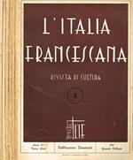 L' Italia francescana. Rivista di cultura, nuova serie, anno 36, 1961