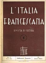 L' Italia francescana. Rivista di cultura, nuova serie, anno 36, n.1, gennaio/febbraio 1961