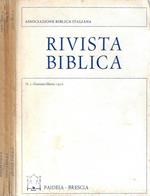 Rivista Biblica n. 1 - 3 - 4 anno 1970