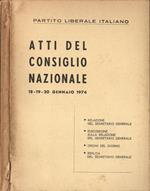 Atti del Congresso Nazionale 1974