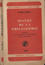 Misère de la philosophie