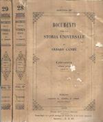 Documenti per la Storia Universale - Anno 1845 - Letteratura Parte I e II