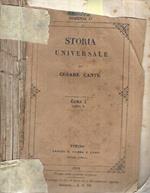 Storia Universale - Anno 1844 - Tomo I Parte I