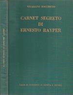 Carnet segreto di Ernesto Rayper