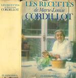 Les recettes de Marie-Louise Cordillot