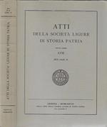 Atti della società ligure di storia patria, vol. XVII