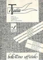 Italia, Bollettino ufficiale N°1 1989-90