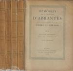 Mémoires de la Duchesse D'Abrantès Volume II Tome premier, deuxième, troisième, quatrième