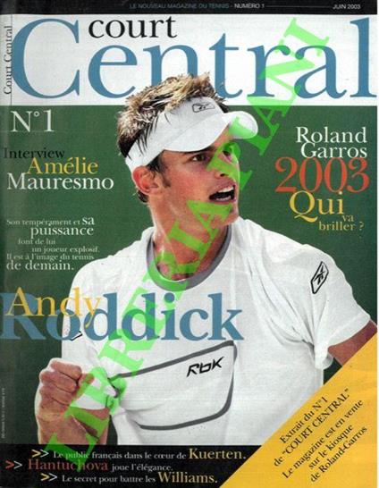 Court Central (due del 2003 e 2005) - Monte-Carlo Tennis (una, 2000) - Quotidian Officiel (4 del 1995, 1997, 2001)- Le monde du Tennis (3 del 1985) - Tennis Magazine (3 del 2010) - copertina