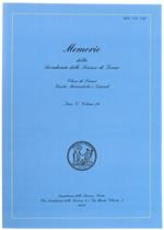 Memorie Della Accademia Delle Scienze di Torino. Classe di Scienze Fisiche, Matematiche e Naturali. Serie V, Volume 26