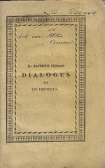 Dialogus de dei existentia Cajetano Rizzardi ecclesiae atestinae regimen suscipienti dicatus