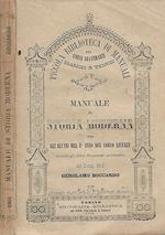 Manuale di storia moderna. per gli alunni del terzo anno di corso liceale secondo gli ultimi Programmi governativi del Comm. Prof. Gerolamo Boccardo