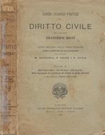 Corso teorico-pratico di Diritto Civile. Vol. X. Della Trascrizione - Dei Privilegi e delle Ipoteche. Della Separazione del patrimonio del defunto da quello dell'erede