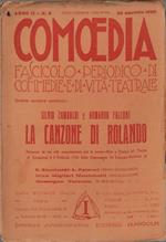 Comoedia anno II N. 2. Fascicolo – periodico – di commedie e di vita teatrale