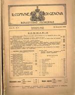 Il comune di Genova. Bollettino municipale anno III, 1923, n.9, 11