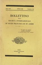 Bollettino della Società Internazionale di studi Francescani in Assisi