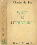 What is literature?