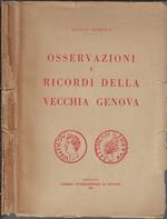 Osservazioni e ricordi della vecchia Genova