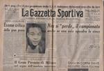 La Gazzetta Sportiva Anno VI N. 20. Periodico settimanale de 