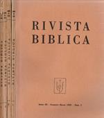 Rivista Biblica. Anno III - Gennaio-Dicembre 1955 - Fasc. 1, 2, 3 e 4