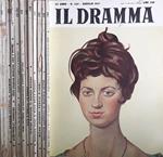 Il Dramma. Mensile di commedie di grande interesse. Anno 1957 (Raccolta completa)