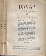 Davar N. 98, 99 anno 1963. Revista Literaria