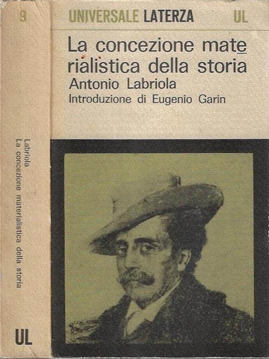 La concezione materialistica della storia - copertina